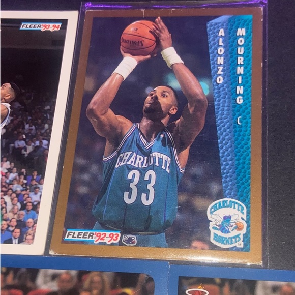 Alonzo Mourning Rookie Card + more (5) 1992-2003 - Picture 2 of 4